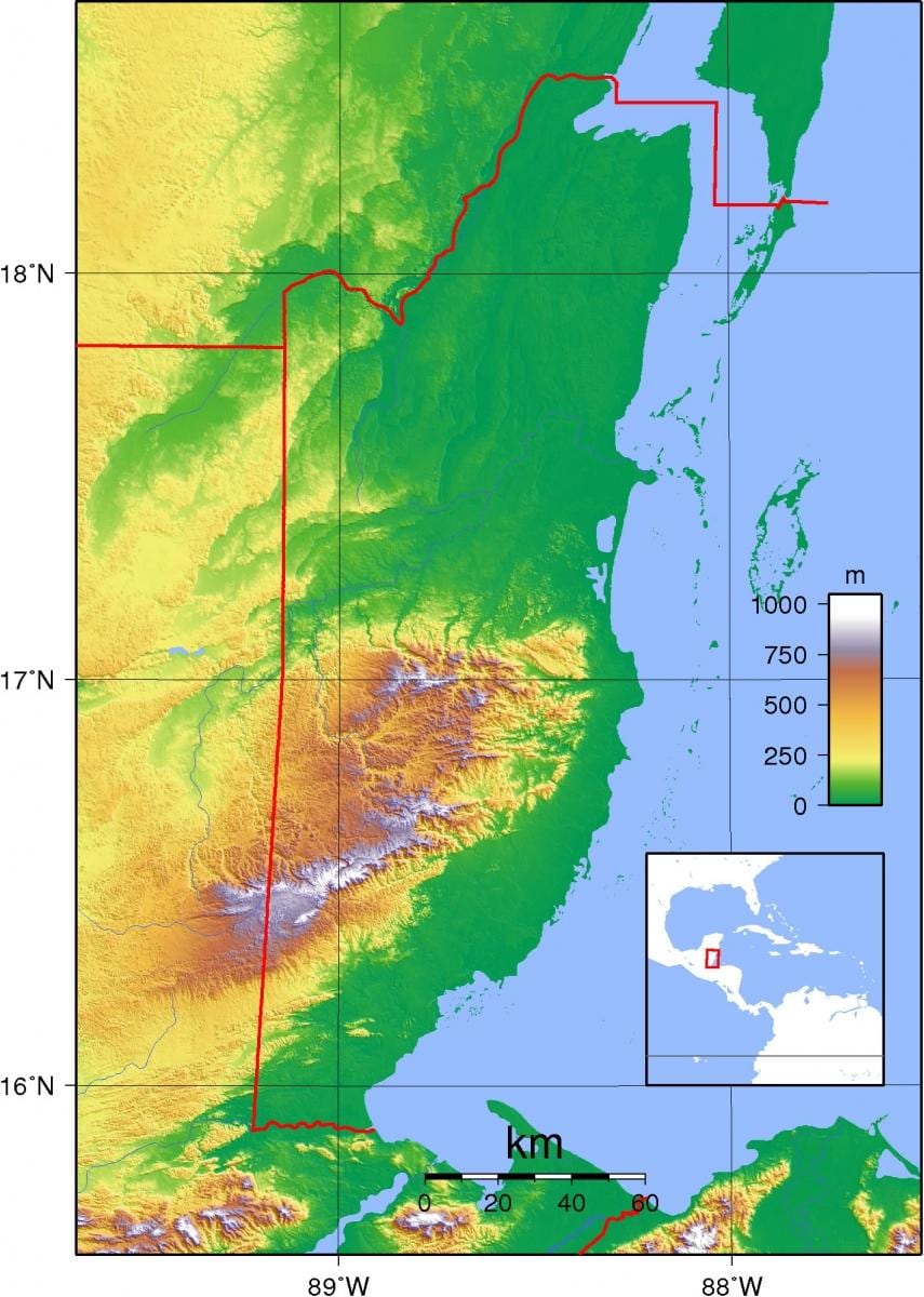 แผนที่ของเบลไลซ์เลือ